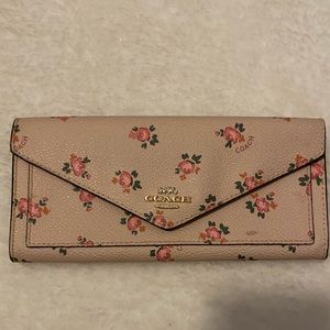 Pink Coach Wallet